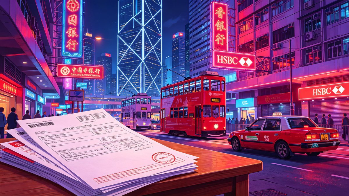 2026香港住址证明全攻略｜新移民水电煤账单+银行月结单+租约，哪些官方认可？