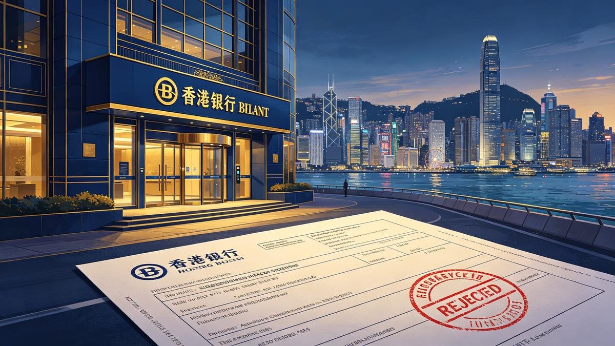 2026香港银行开户被拒全攻略｜拒签原因+补救方法+换行建议+金管局投诉渠道