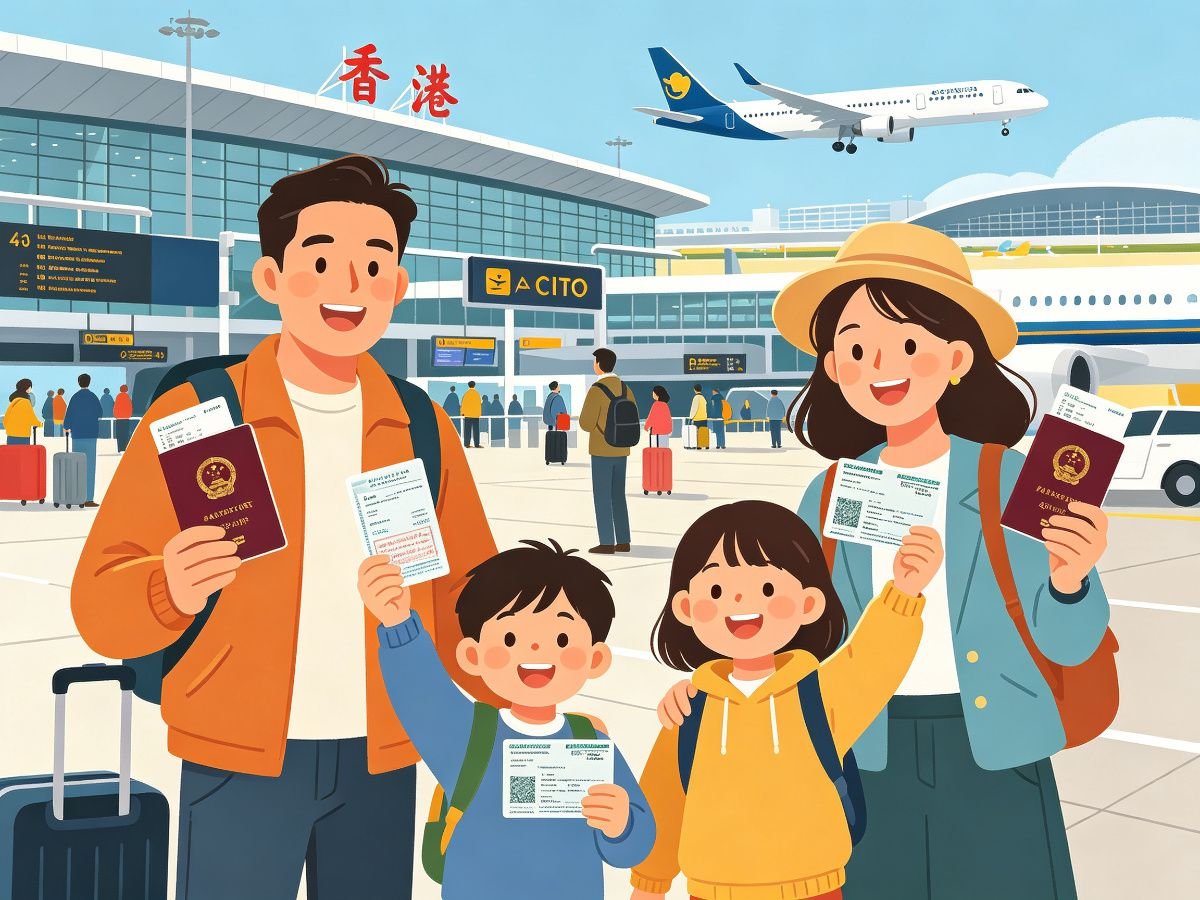 香港机场出行