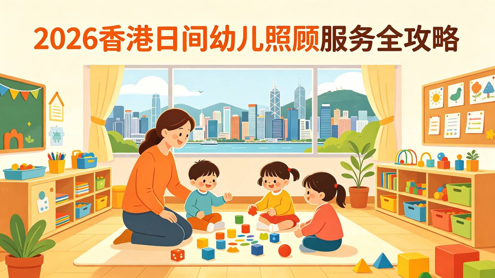 2026香港日间幼儿照顾服务全攻略｜托婴+幼儿园托管+费用减免+申请流程