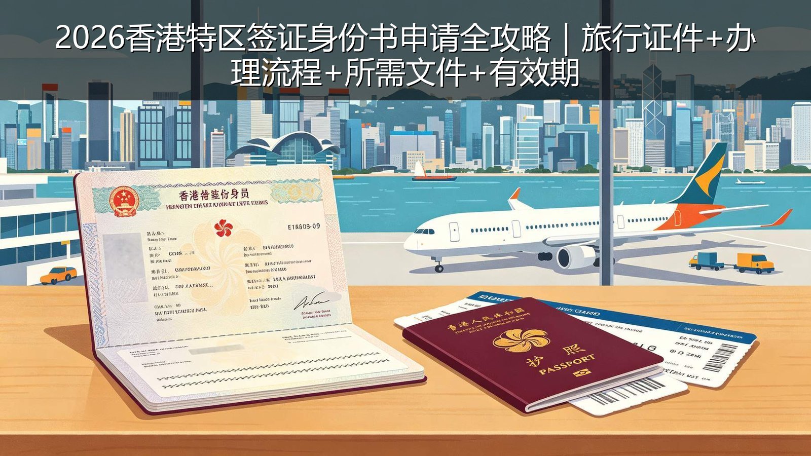 2026香港特区签证身份书申请全攻略｜旅行证件+办理流程+所需文件+有效期