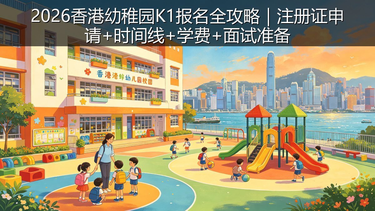 2026香港幼稚园K1报名全攻略｜注册证申请+时间线+学费+面试准备