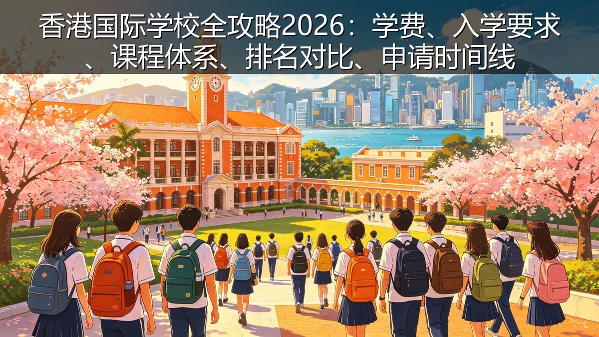 香港国际学校全攻略2026：学费、入学要求、课程体系、排名对比、申请时间线