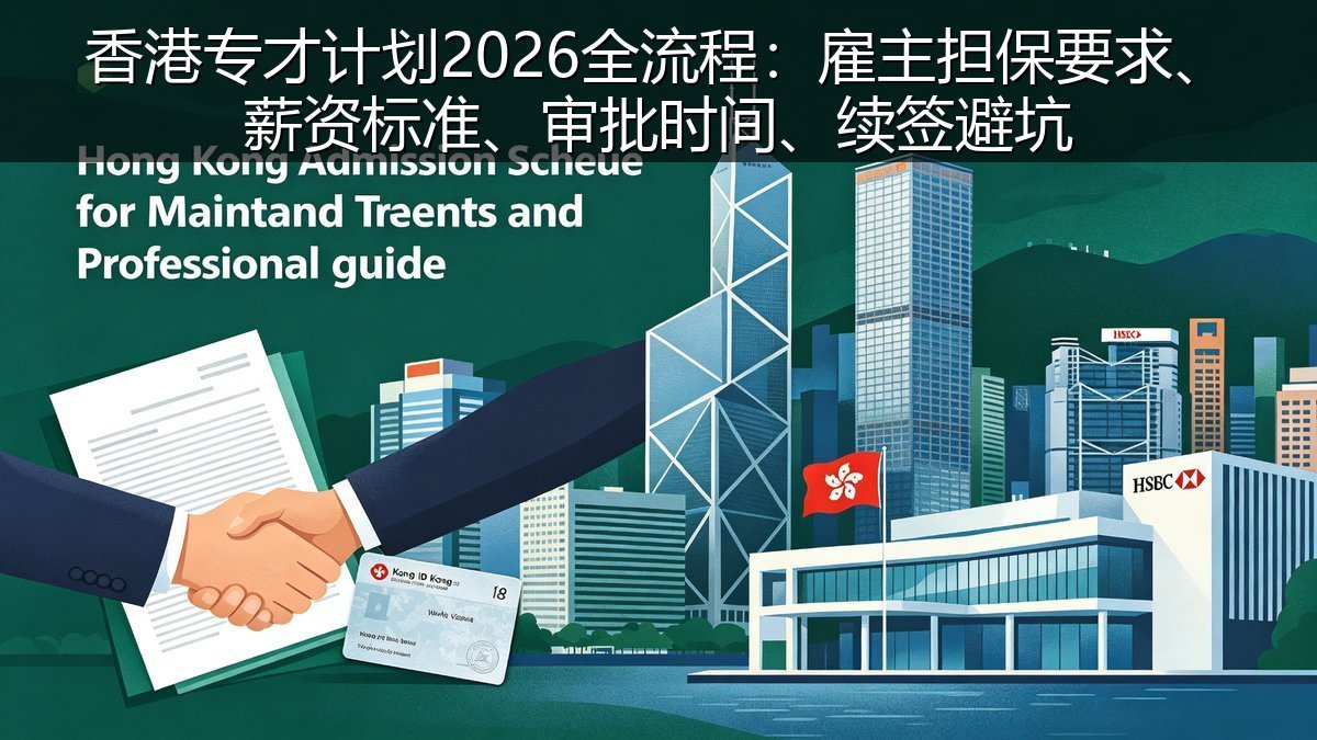 香港专才计划2026全流程：雇主担保要求、薪资标准、审批时间、续签避坑