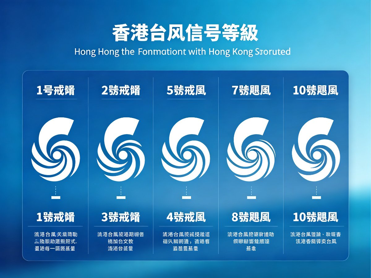 香港台风信号等级说明