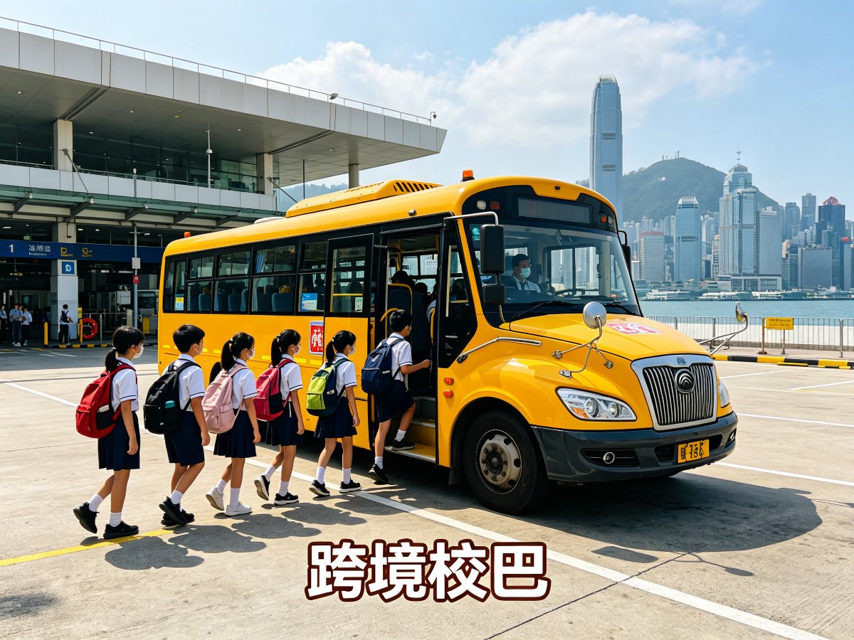 香港跨境学童校巴