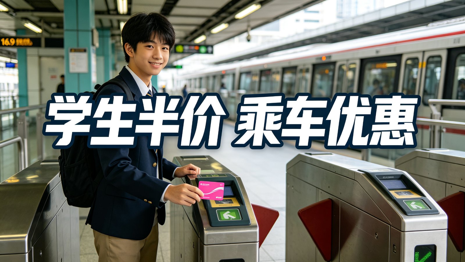 港铁学生乘车优惠半价