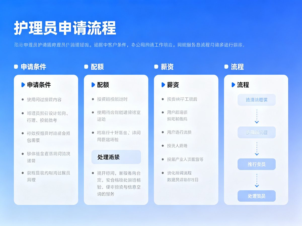 护理员申请流程
