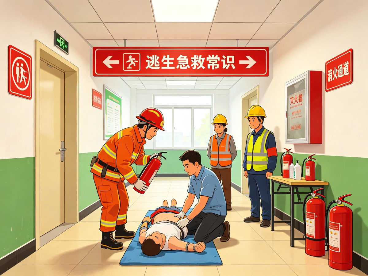 火灾逃生急救常识
