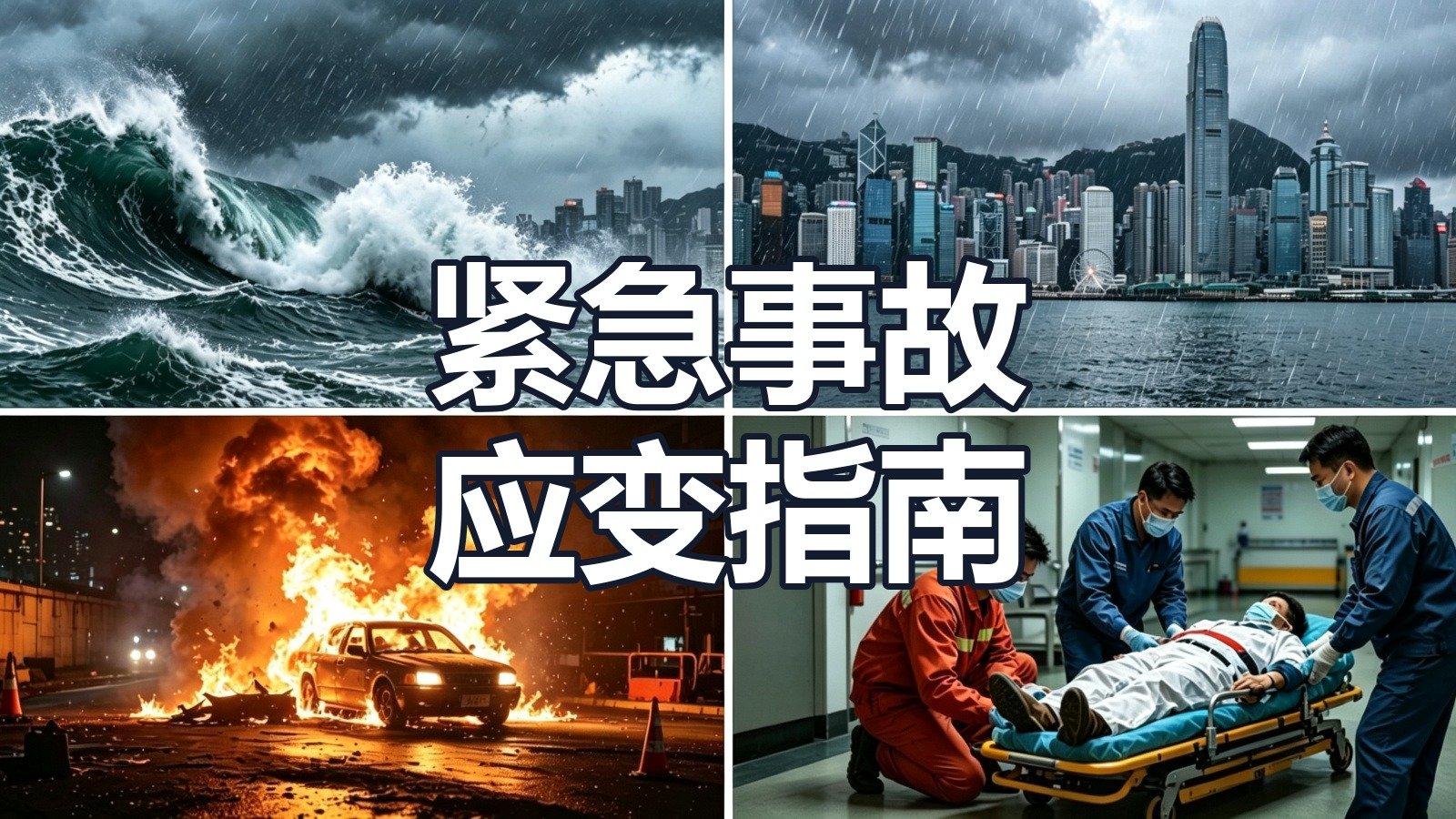 2026香港紧急事故应变全攻略｜台风信号+暴雨警告+火灾逃生+急救常识+应急物资