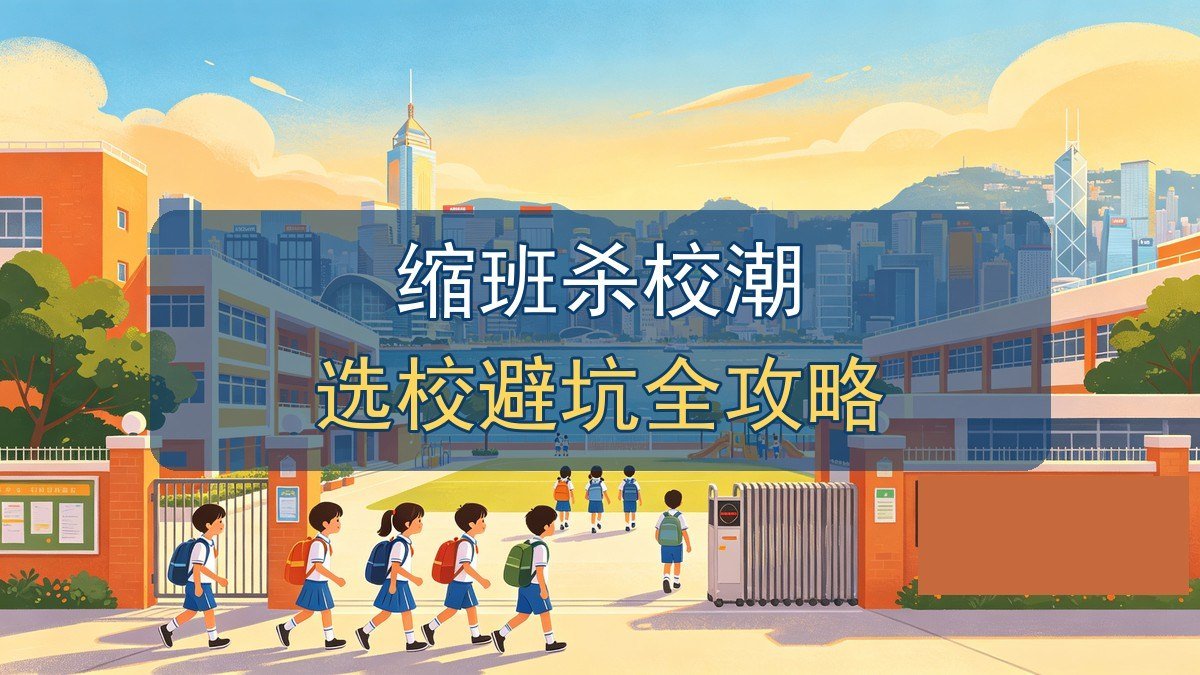 2026香港缩班杀校潮选校全攻略|小一16人开班线+15校派0班+新移民插班避坑