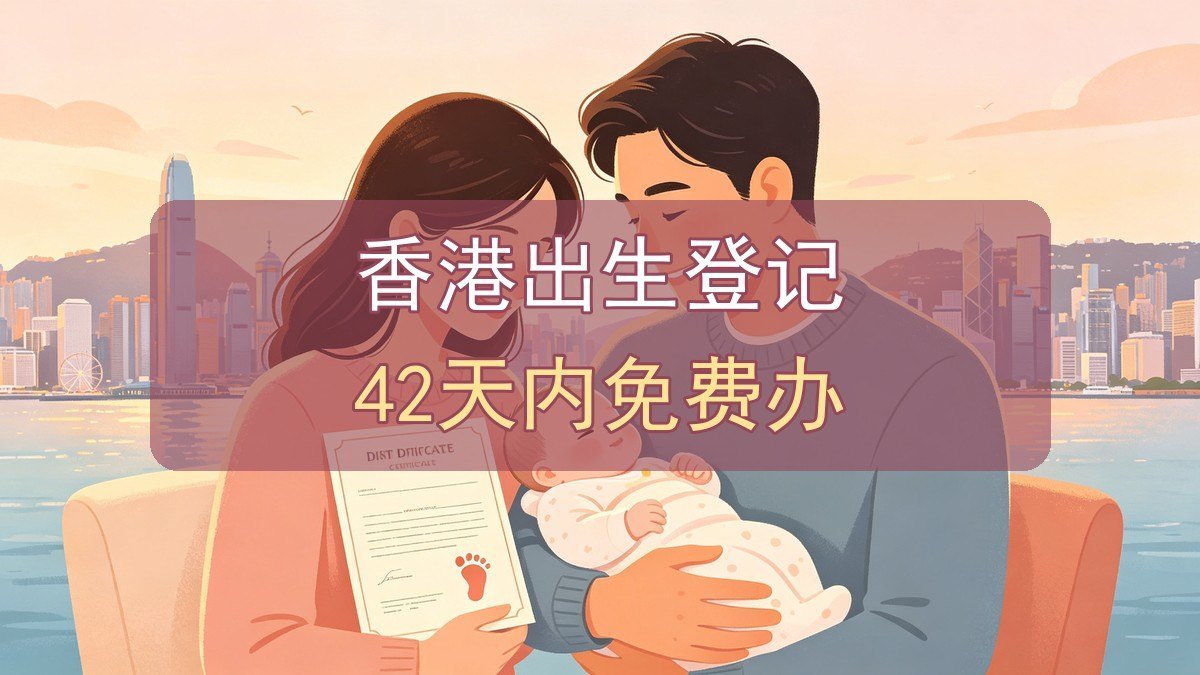 2026香港出生登记全攻略｜42天内免费办+出世纸申领+网上预约+逾期费用