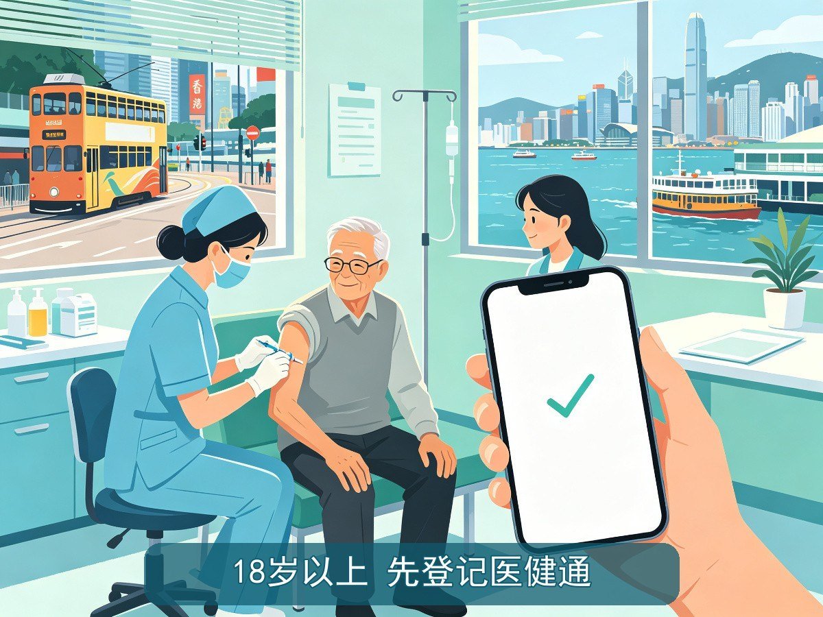 诊所接种流感疫苗与医健通登记
