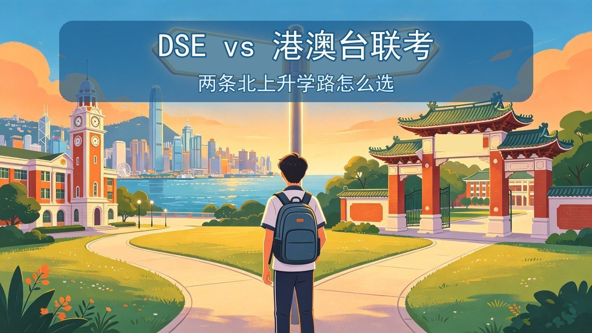 2026 DSE vs港澳台联考怎么选｜高才子女两条北上升学路+科目难度+录取对比