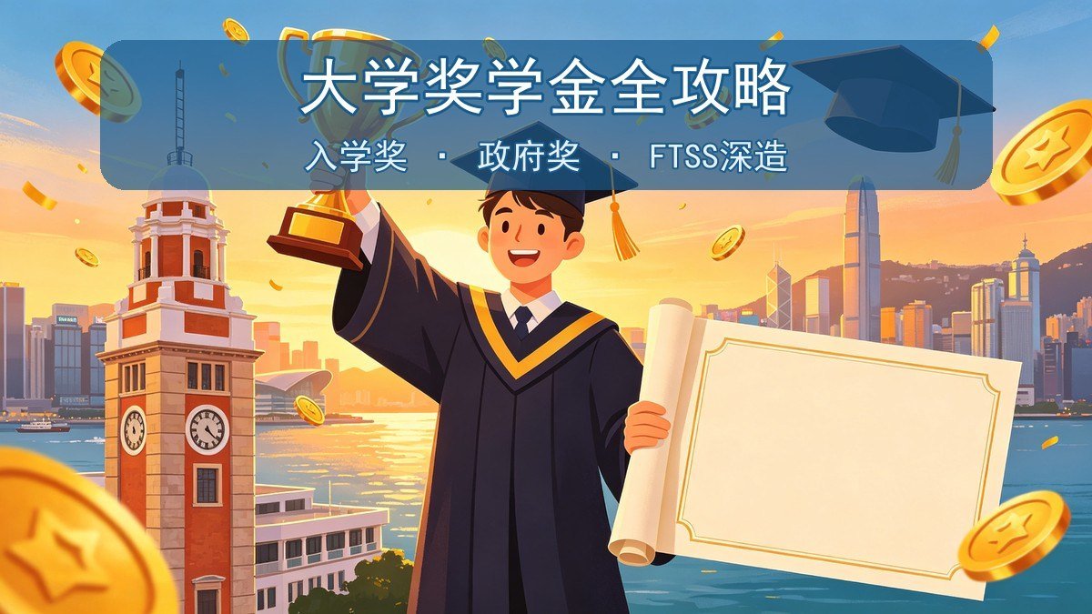 2026香港大学奖学金全攻略｜本科入学奖学金+FTSS深造+政府奖学金+非本地生申请