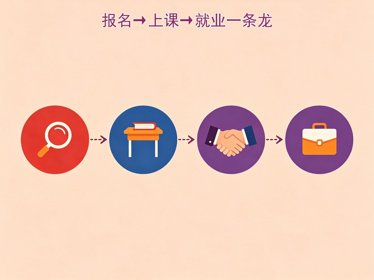 ERB报名上课就业一条龙流程