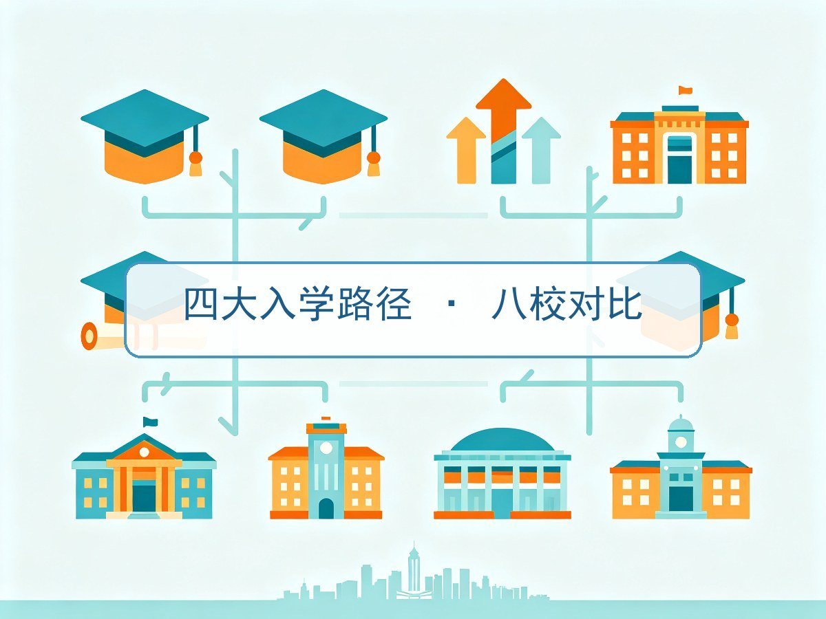 香港八大四大入学路径：联招非联招高考DSE与八校对比