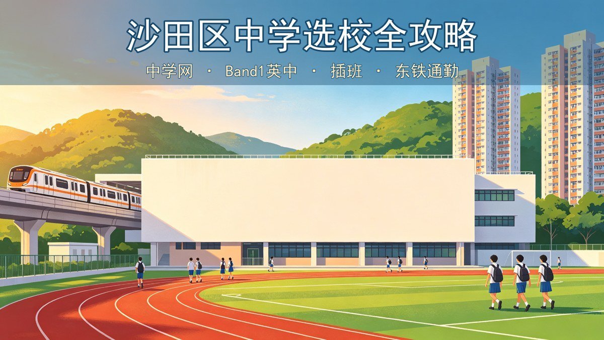 2026沙田区中学选校全攻略｜沙田中学网+Band1英文中学名单+呈分试+插班+东铁线通勤
