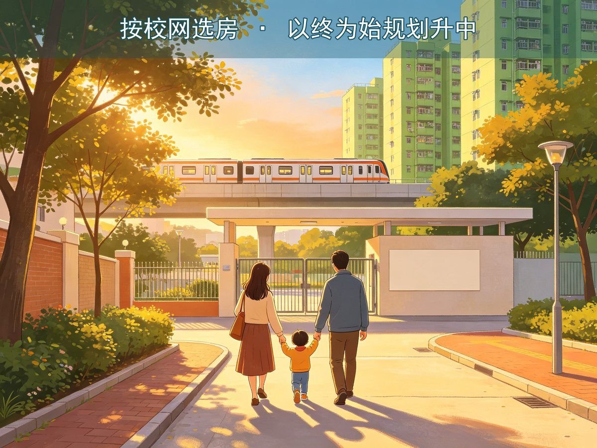 家长按沙田校网选房并以终为始规划升中