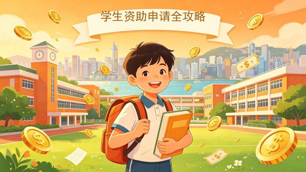 2026香港学生资助计划全攻略｜书簿津贴+车船津贴+上网费津贴+金额+入息审查+电子申请教学