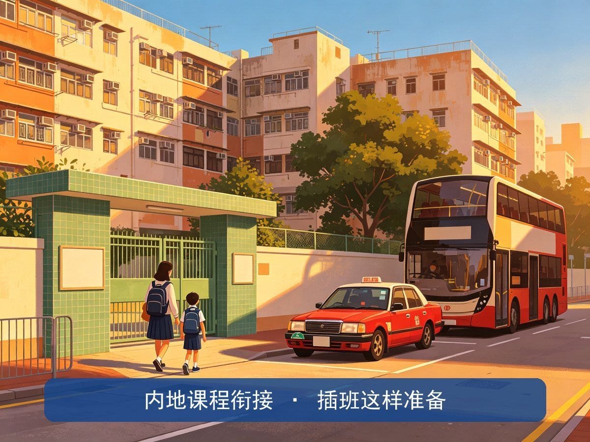 新来港学童内地课程衔接与插班准备