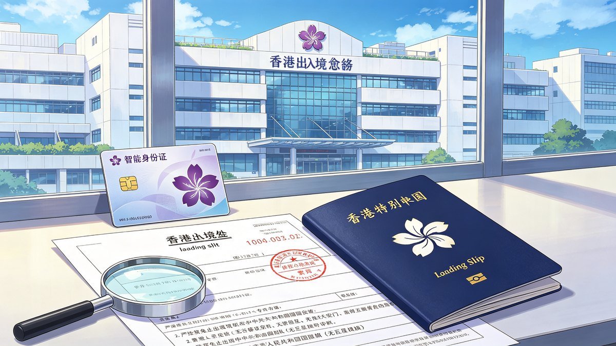 2026香港入境小白条遗失全攻略｜免费补办地点+所需证件+流程+常见问题