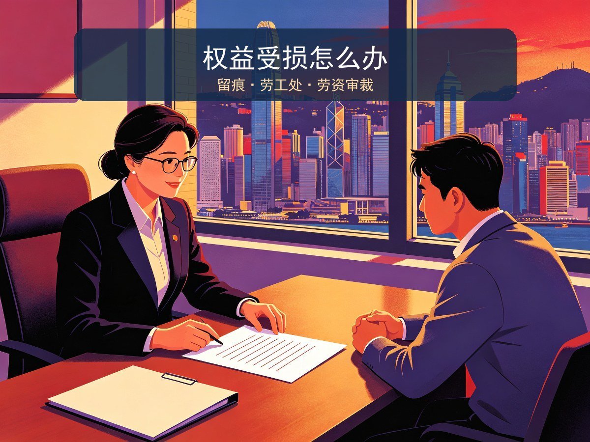 劳工处劳资关系科协助雇员咨询场景