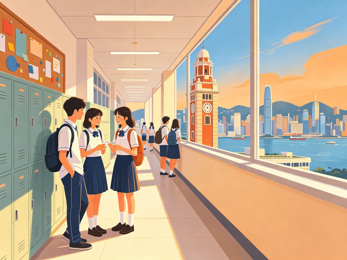 香港中学校园生活插图