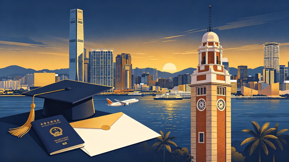 2026香港学生签证（来港就读）全攻略｜申请材料+保证人ID995A+流程时间+兼职实习+毕业IANG