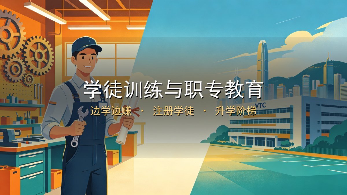 2026香港学徒训练与职专教育全攻略｜边学边赚+注册学徒合约+VTC职学计划+津贴薪金+升学阶梯