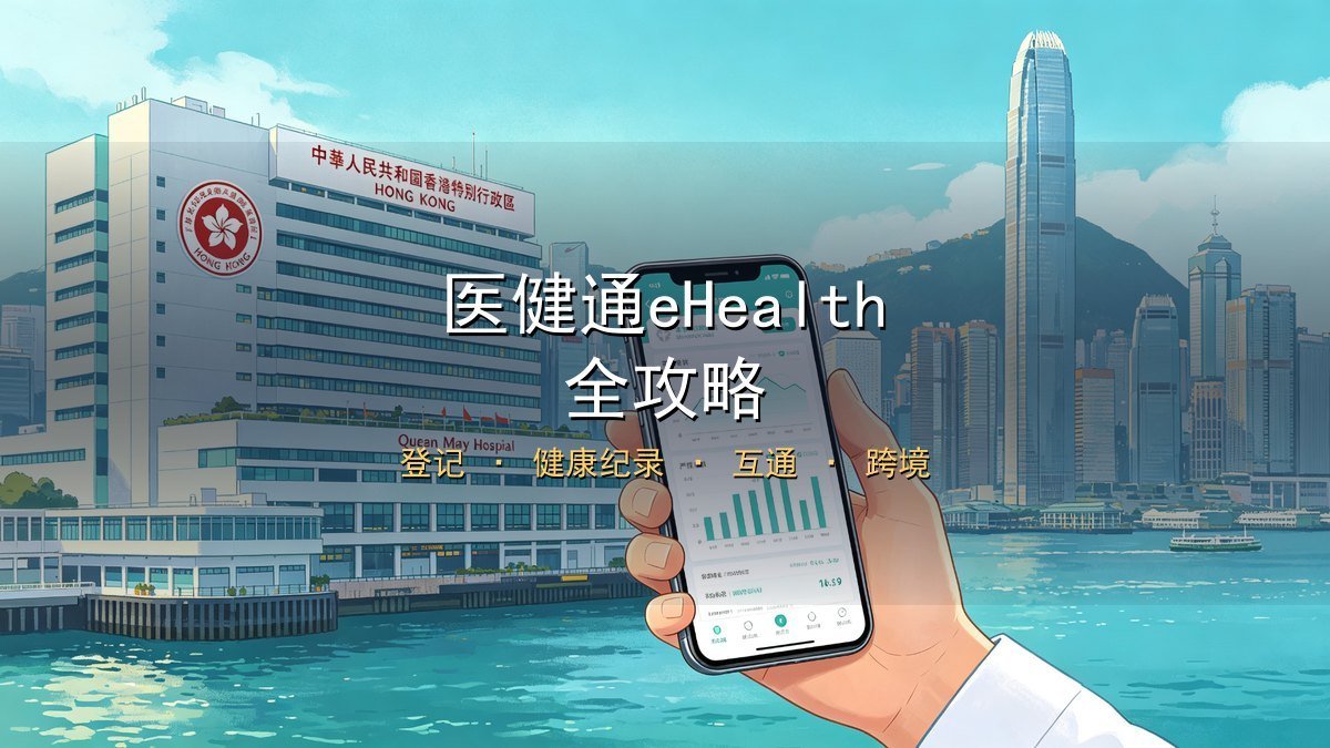 2026香港医健通eHealth全攻略｜登记流程+电子健康纪录+互通授权+疫苗纪录+跨境健康纪录+子女登记
