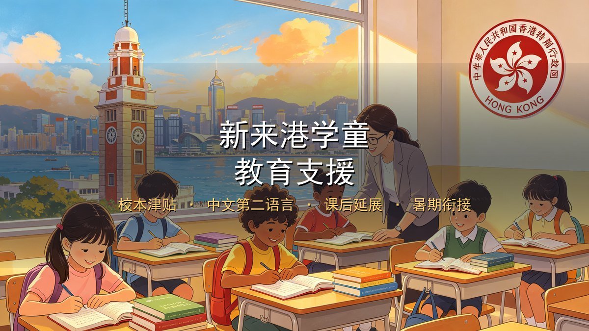 2026香港新来港/非华语儿童教育支援全攻略｜校本支援津贴+中文第二语言+课后延展+暑期衔接+入学适应