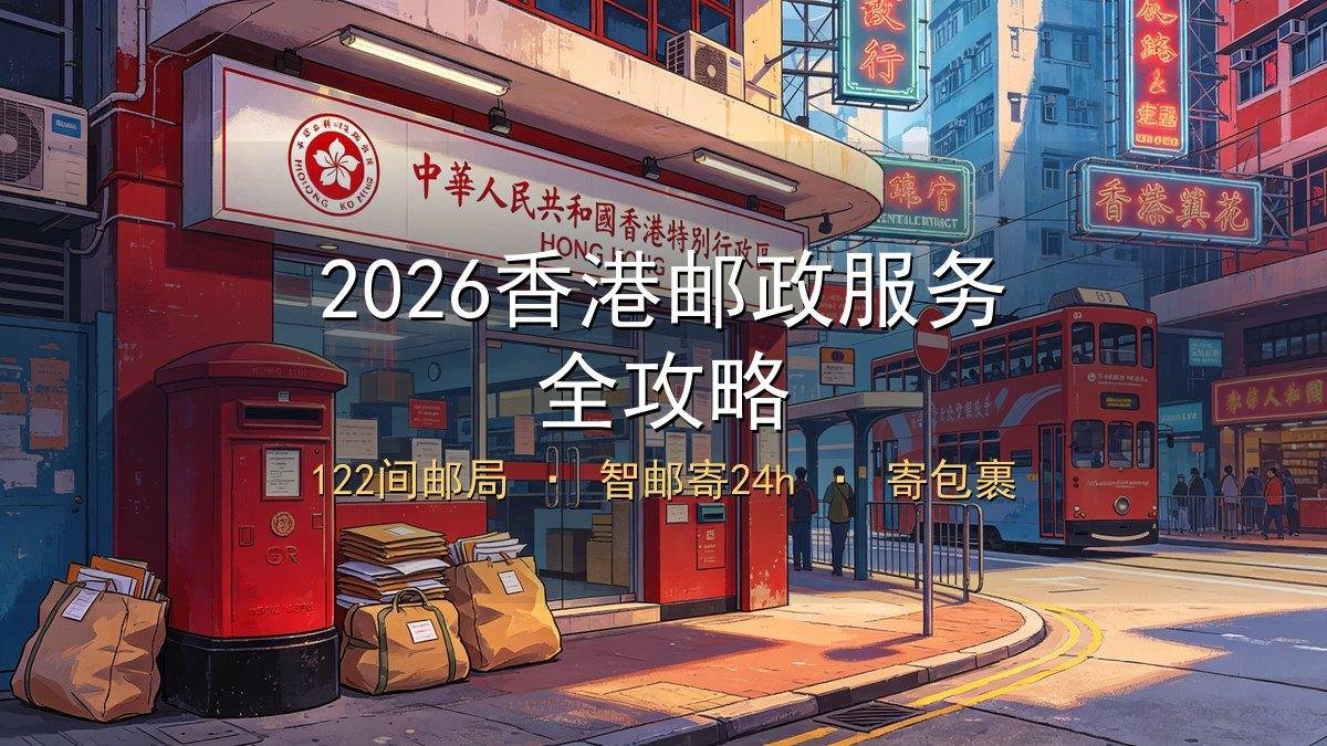 2026香港邮政服务全攻略｜122间邮局+智邮寄24h+寄包裹新来港避坑