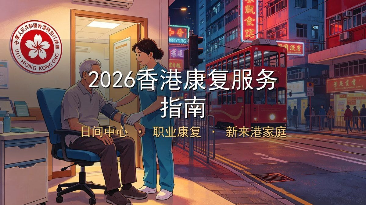2026香港康复服务指南｜日间中心+职业康复+新来港家庭避坑