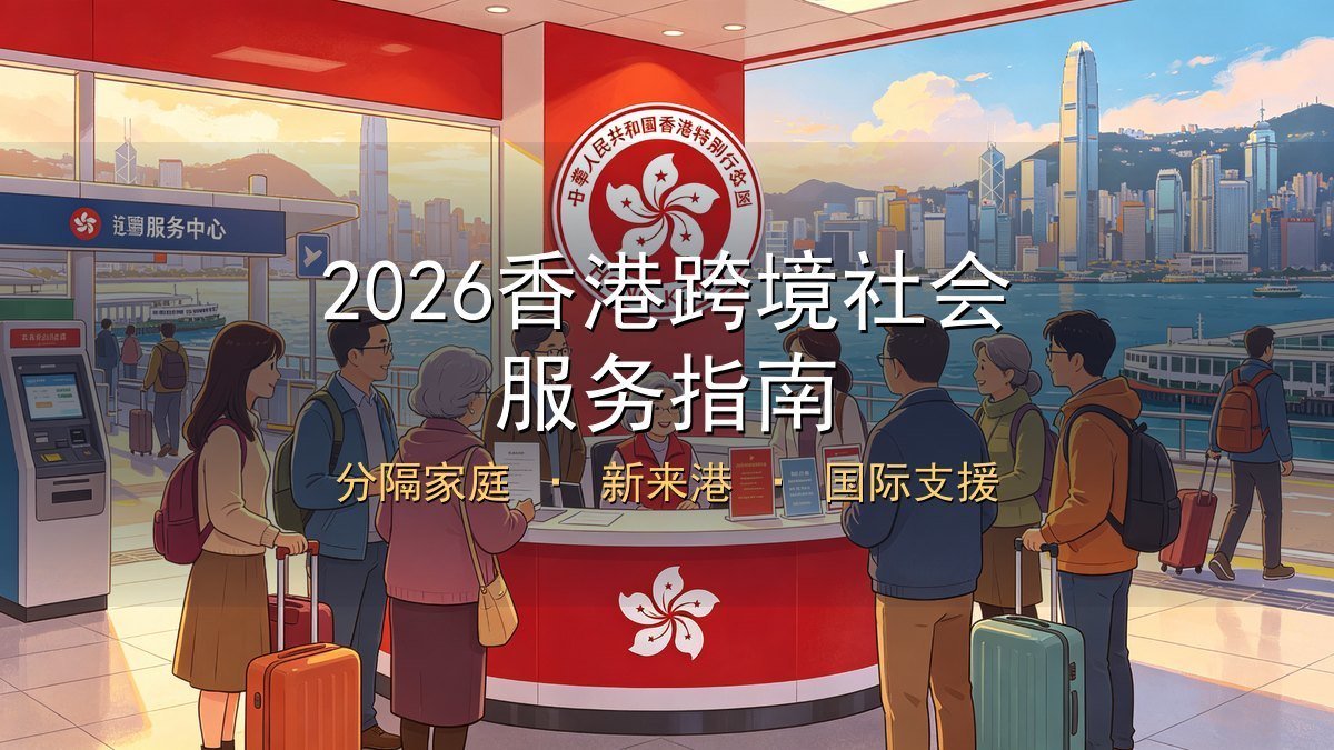 2026香港跨境及国际社会服务指南｜分隔家庭+新来港+国际支援