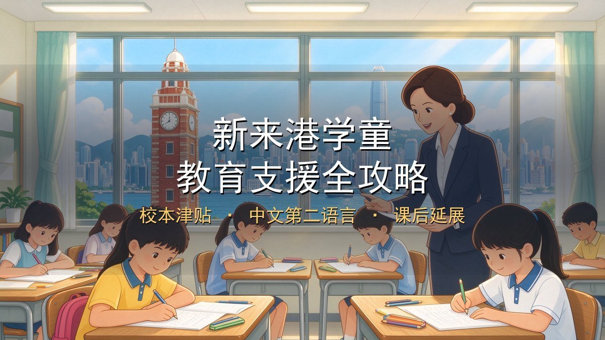 2026香港新来港/非华语儿童教育支援全攻略｜校本支援津贴+中文第二语言+课后延展+暑期衔接+入学适应