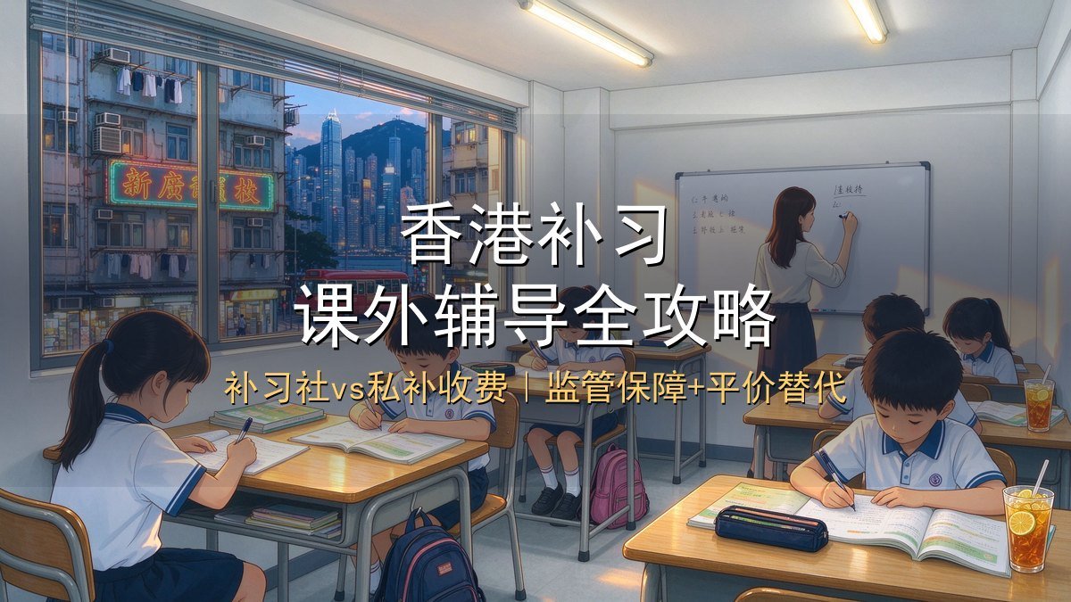 2026香港补习与课外辅导全攻略｜补习社vs私补收费+监管保障+平价替代