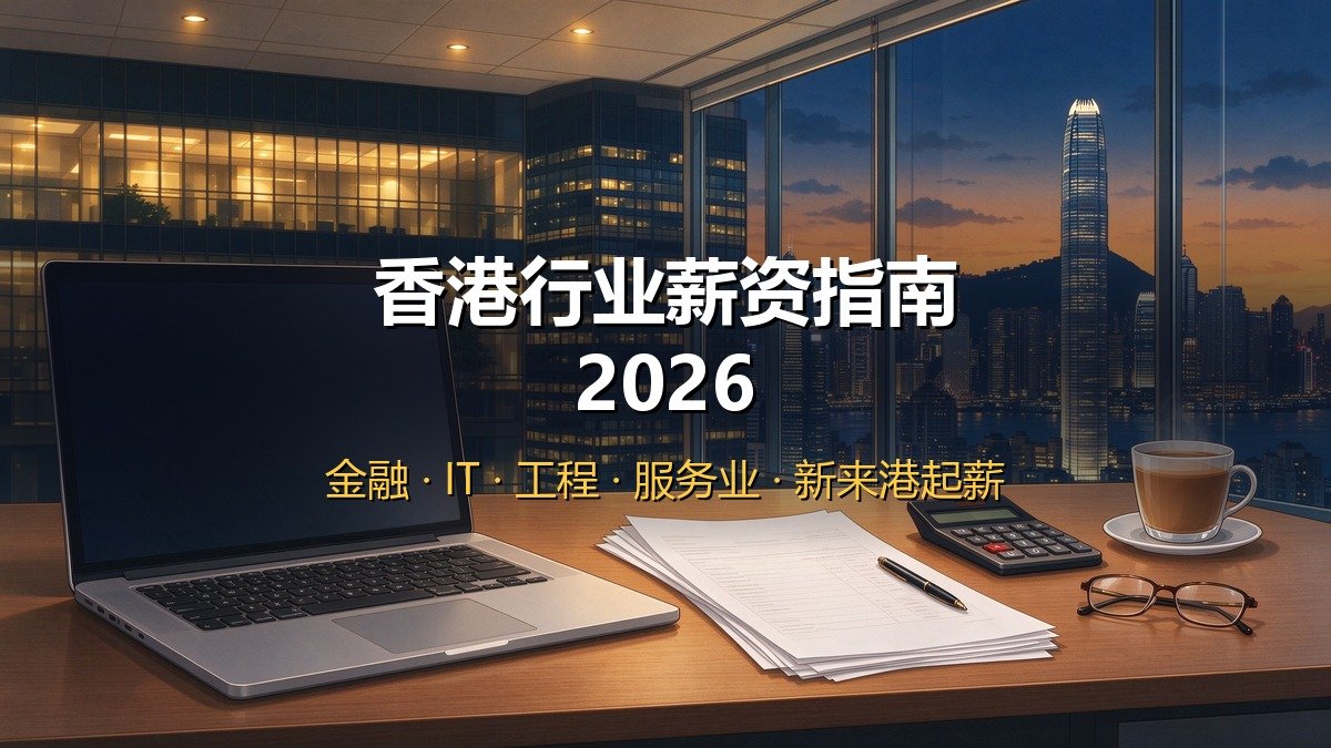 2026香港行业薪资指南｜金融IT工程服务业薪资水平+入职要求+晋升路径+新来港起薪