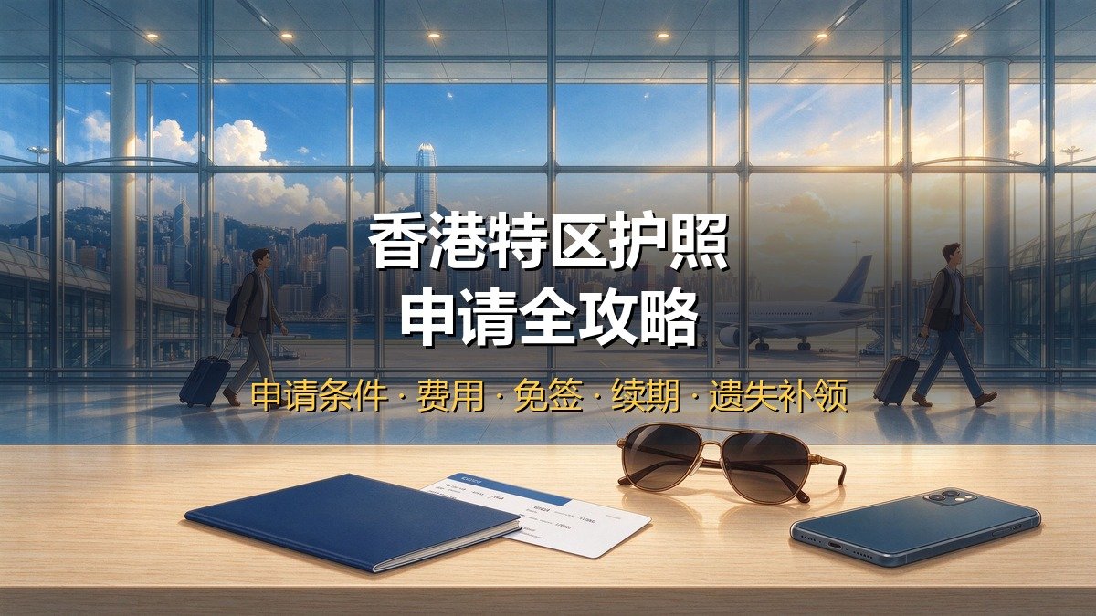 2026香港特区护照申请全攻略｜申请条件+免签国家+有效期+续签+遗失补领+加急