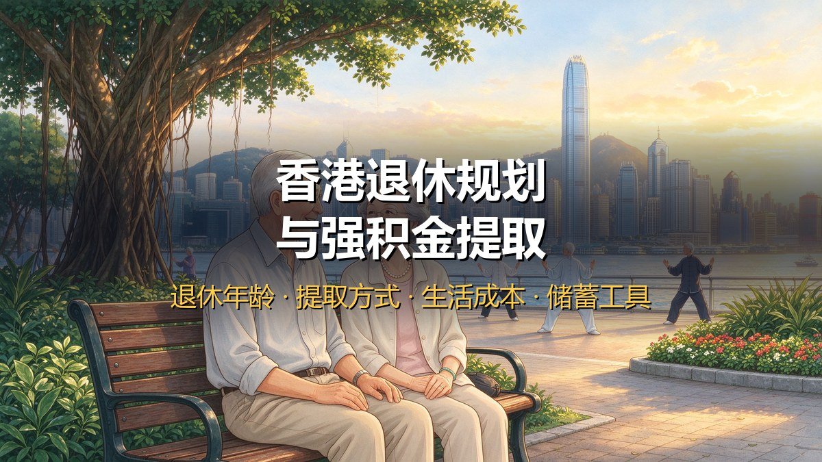 2026香港退休规划与强积金提取｜退休年龄+MPF提取方式+养老生活成本+公共福利+储蓄规划