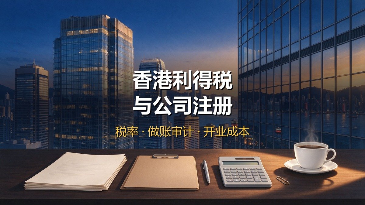 2026香港利得税与公司注册｜有限公司vs无限公司+税率+申报流程+做账审计+税务规划+开业成本